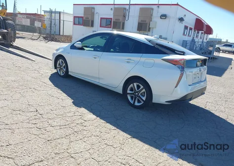2017 Toyota Prius Three Touring from USA, damaged, VIN JTDKARFUXH3037233